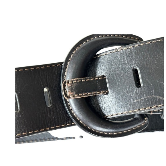 Banana Republic Genuine Leather Belt Espresso Brown Women’s Size Medium. main image 13